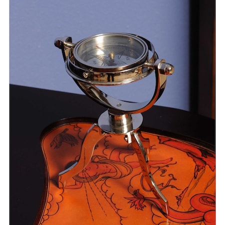 Fiesta Multi Color Gimbaled Compass on Tristand - 5 x 5 x 8.5 in. FI3094803